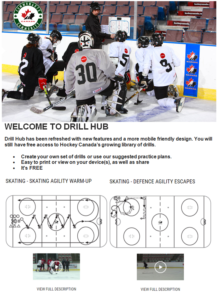 Hockey Canada DRILL HUB
